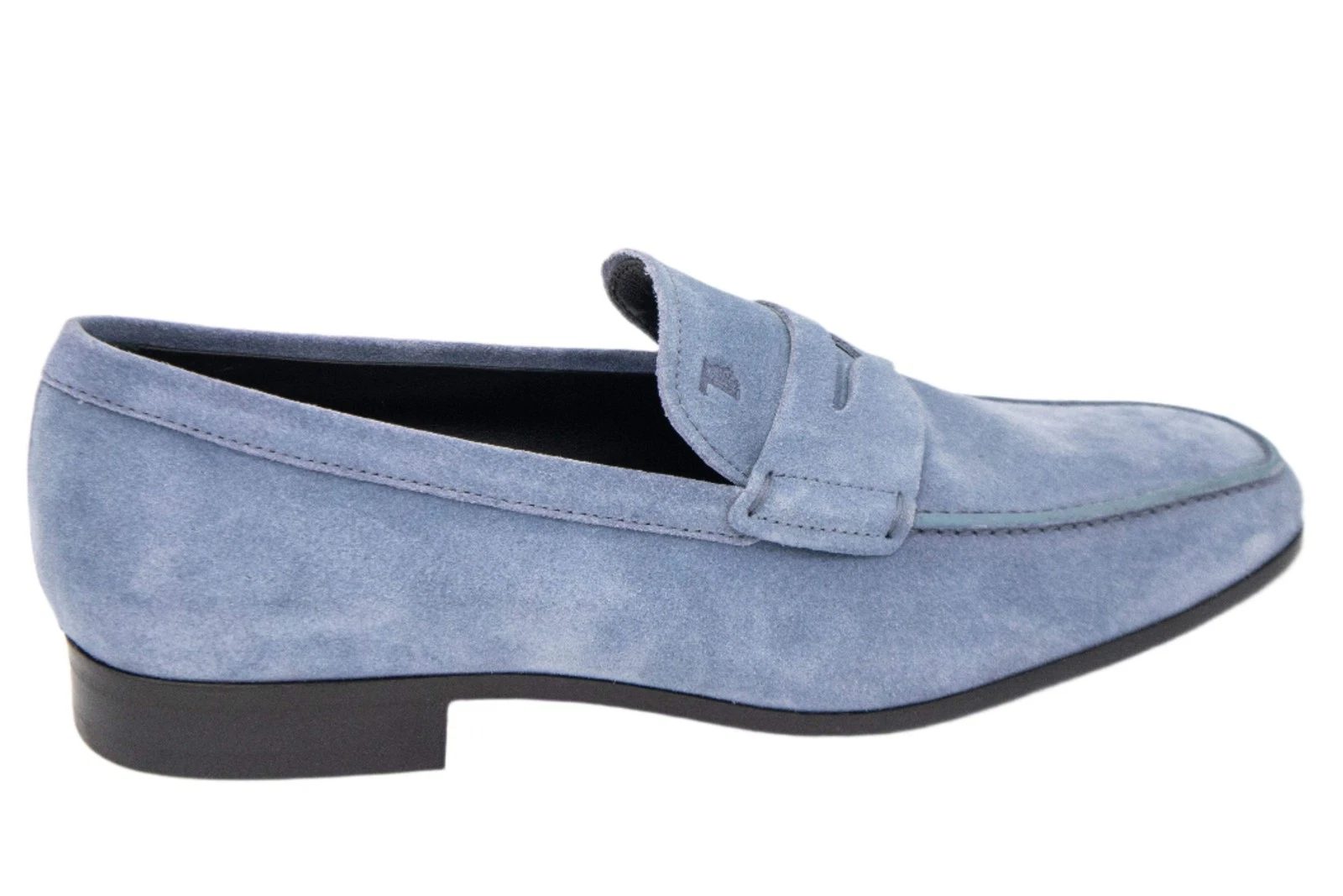TOD’S Mocassini uomo Tods in pelle scamosciata blu cielo