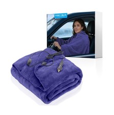 Wearable Car Electric Blanket 12 Volt Heated Travel Blanket Plug in... Fast Ship