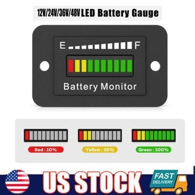 12V to 72V Battery Indicator Gauge Meter for EZGO TXT Medalist Golf Cart