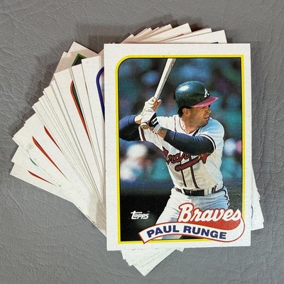 Vintage 1989 Topps Baseball Cards Lot of 19 Stars Rice Viola Candiotti Calderon