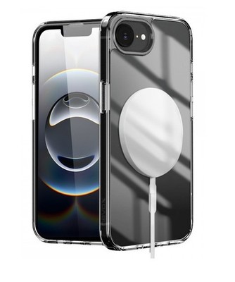 Nevox StyleShell SHOCKFlex - iPhone 16e/17e kompatibel zu MagSafe transparent