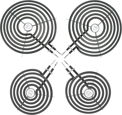 2 WB30M1(6") & 2 WB30M2(8") GE Electric Range Burner Element Kit  ERS30M1&ERS30M image 4
