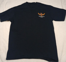 Harley-Davidson Herren T-Shirt M Schwarz Puerto Vallarta Mexico Händler Bestickt