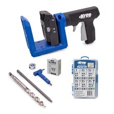 Kreg Pocket-Hole Jig 520, Woodworking Jig, Starter Pack Of 260 Screws