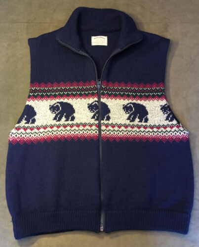 Romania Handmade Wool Sweater & Pochette Set, Size M, Deadstock  