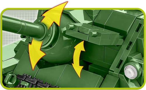 COBI - Carro armato russo SU-100 - 655 pezzi - 1/28 - COB2541 - Foto 4 di 5
