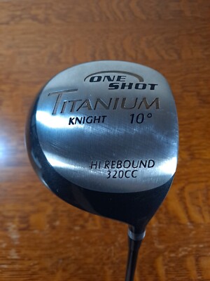   KNIGHT ONE SHOT Driver RH 10° Loft Aldila Ultralite Graphite Regular Flex Men