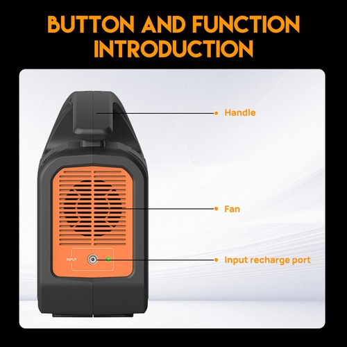 Power Station Portable Solar Panel Power Bank Outlet Camping Emergency Generator - Picture 11 of 19