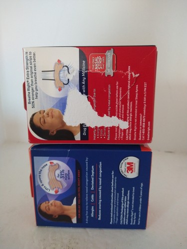 2 Breathe Right extra starke hellbraune Nasenstreifen 69 & 70 Streifen Exp11/27 1/29 - Bild 3 von 5