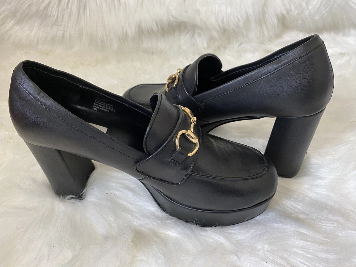 Steve Madden Cinderella Horse Bit Loafers. Black. Size 9.5 | eBay