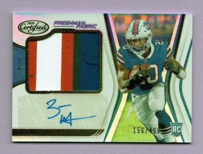 NFL ZACK MOSS選手の直筆サイン入りジャージ（カード付き） NFL ZACK