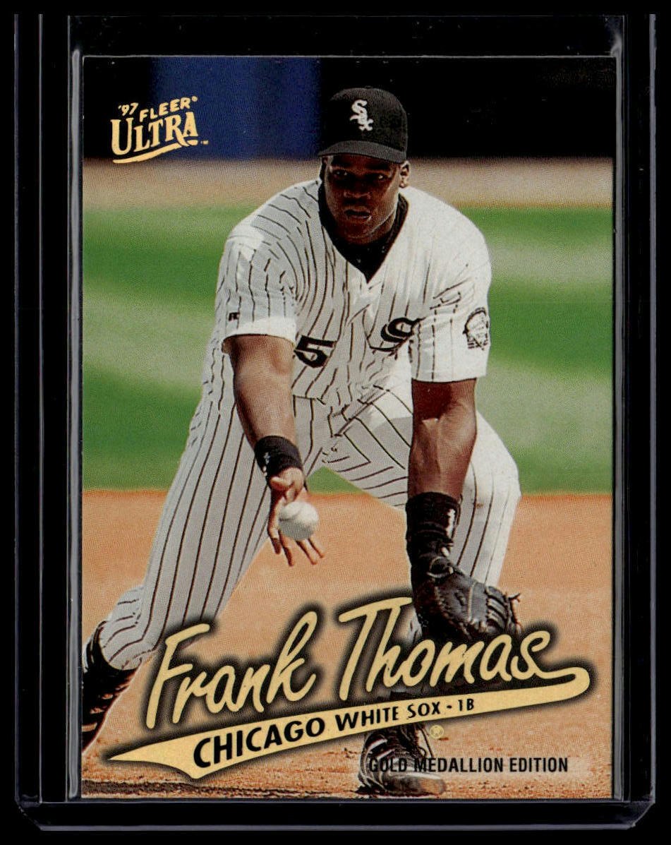 1997 Ultra #G44 Frank Thomas Gold Medallion NM or Better White Sox