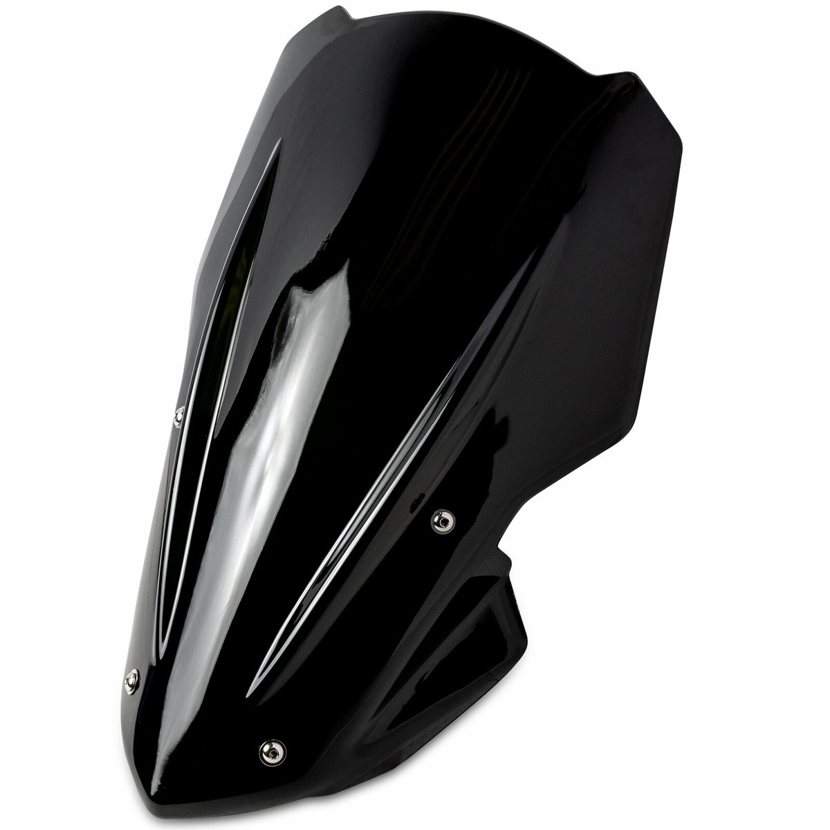 ❁⃘木葉❁⃘ Smoke Tinted Super Tough Windshield For Kawasaki Z900 ABS 2017