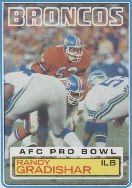 1983 Topps Randy Gradishar #262 - 1 of 2