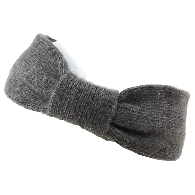 PORTOLANO ⚜ WOMEN\'S GREY 100% CASHMERE FASHION HANDBAND PORTOLANO ⚜ WOMEN main image 4