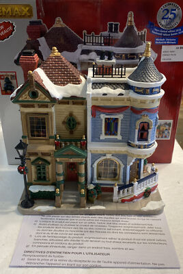 Lemax Village ~ Christmas In The City  Lighted Building ~ 25th Anniversary