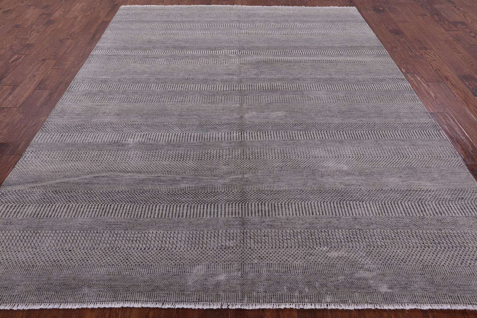 8' 1" X 9' 10" Savannah Gabbeh Handmade Wool & Silk Rug - Q8448