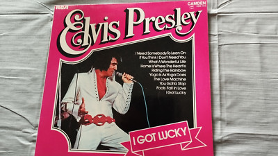 Elvis Presley, I Got Lucky, Camden, near mint !
