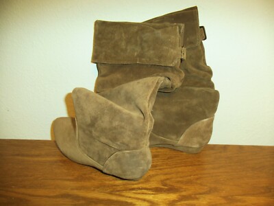 JESSICA SIMPSON DUST SPLIT SUEDE WOMENS FASHION BOOTS, 5 1/2 MED