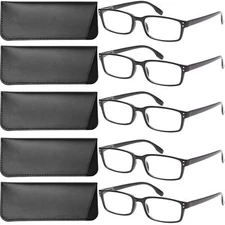 Yogo Vision Reading Glasses Men & Women Readers Spring Hinge Lightweight