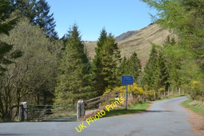 Photo 6x4 Turning point on the road Aberllefenni For those who don't c2015