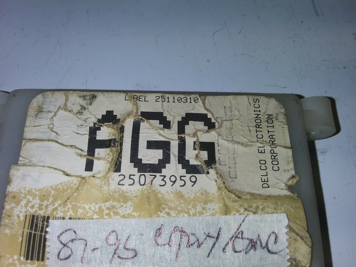 25073959 VSSB or DRAC module 1987-1995 Chevy or GMC | eBay