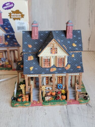 Lemax Brickle Residence fall village accessory Halloween
