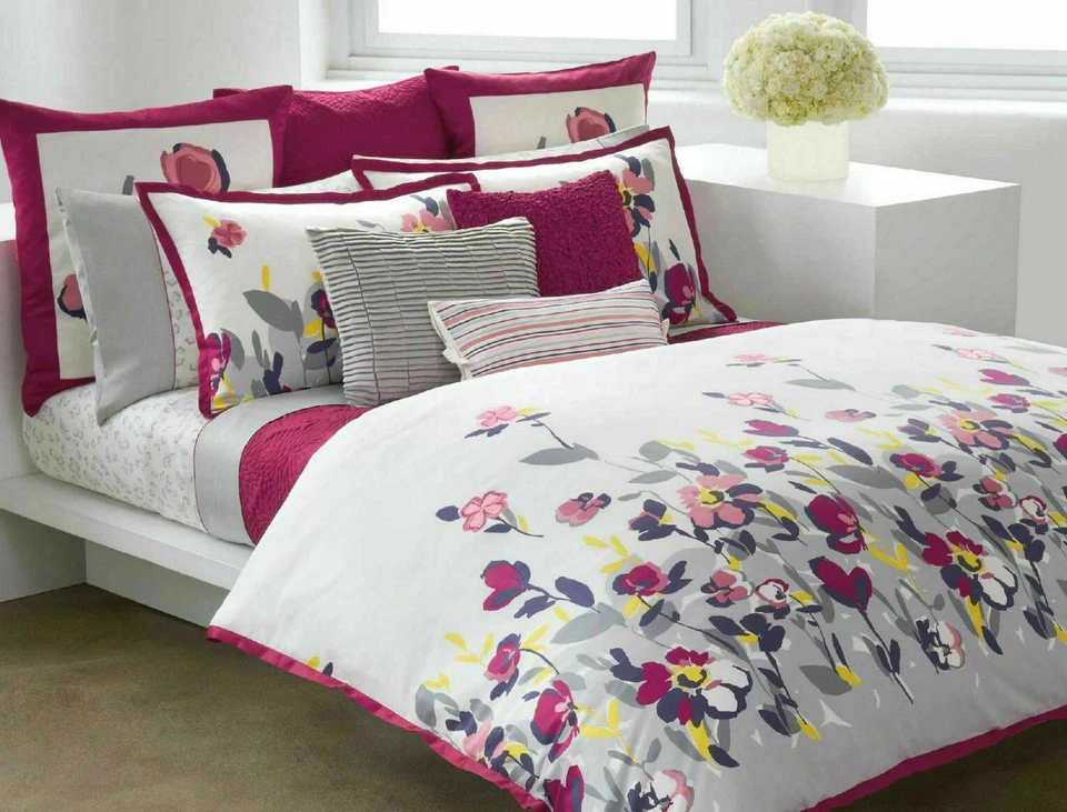 Juego de funda nórdica y fundas DKNY Watercolor Field completo/queen 3 piezas nuevo en paquete Foto 2 de 4