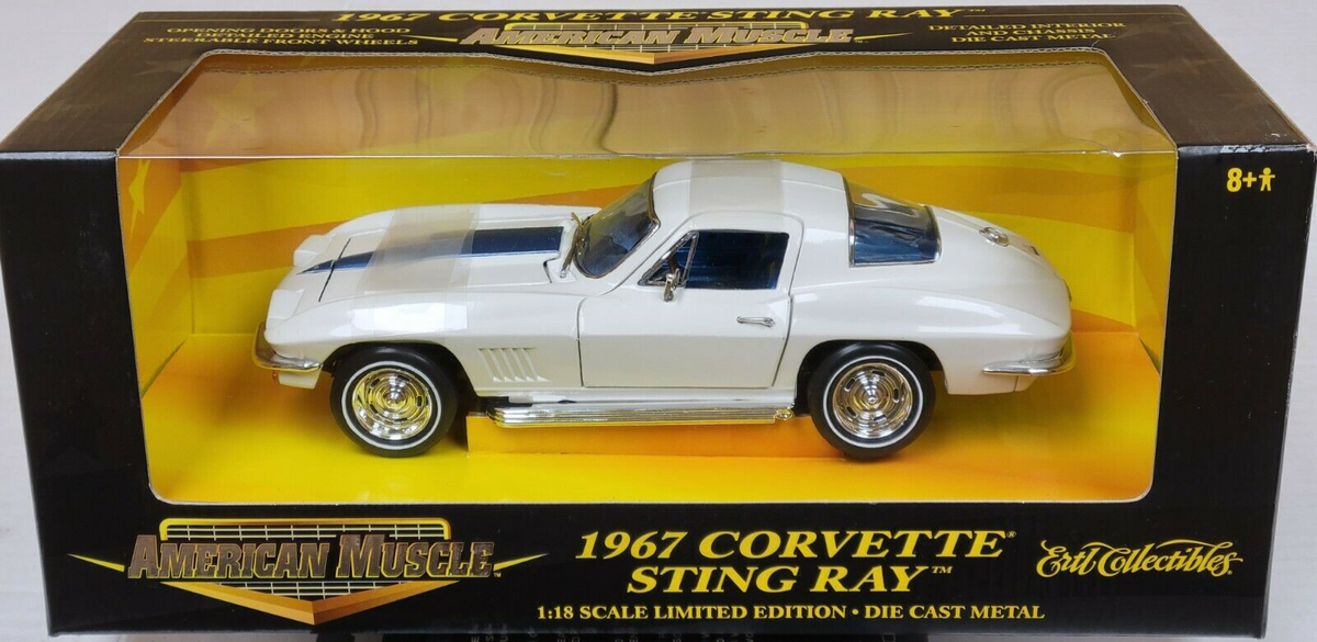 ダイキャスト　1967 KO-MOTION CORVETTE 1/18 レア 1967 Chevrolet Corvette L88 Convertible 1:18-Scale Diecast
