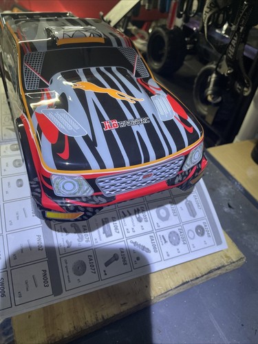 🇺🇸 RC Body Truck Car Cover EA1025 JLB Racing 🐆 11101 1/10 Decals - Picture 2 of 14