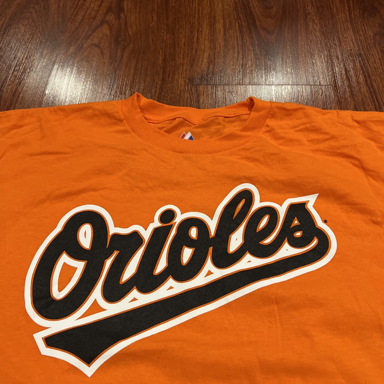 Majestic Men’s Baltimore Orioles Orange Jersey Shirt Extra Large XL