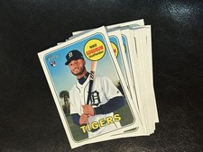 2018 Heritage High Number 534 Niko Goodrum 10 count Rookie Card lot Detroit