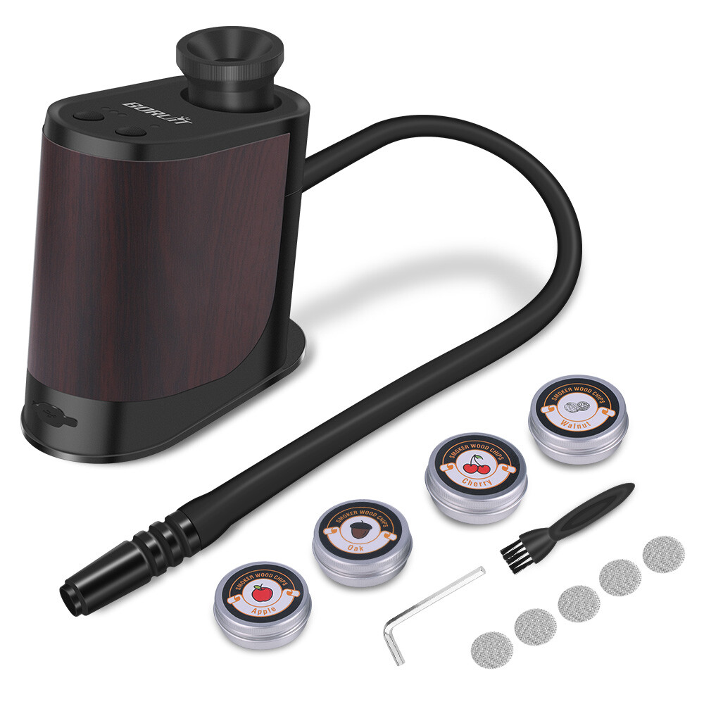 BQ500 ahumador de alimentos, ahumador de barbacoa, carne, pescado, verduras, sopa, salsa, postre