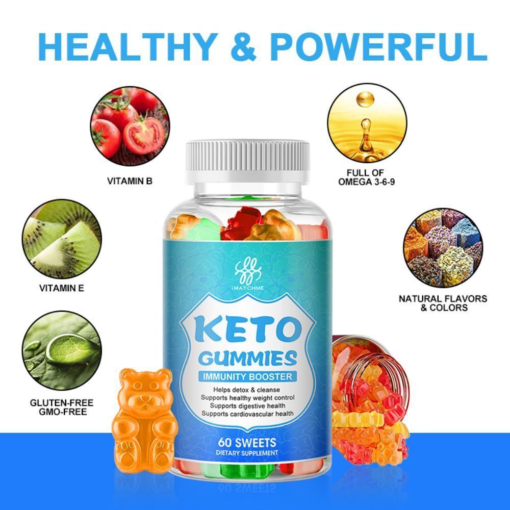 Keto ACV Gummies Bear Gummy For Weight Loss Fat Burner Appetite