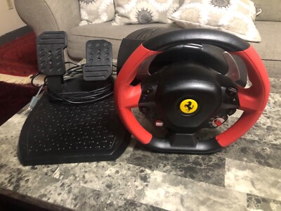 ThrustMaster Ferrari 458 Spider Racing Wheel and Pedals for Xbox One/Windows