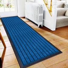 Image of Non Slip Rubber Back Barrier Mat Large Heavy Duty Door Mats Kitchen Floor Rug UK