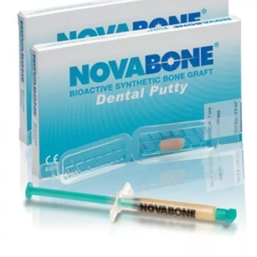NOVABONE DENTAL PUTTY SYRINGE FORM 0.5cc x 2 Pack USA - Bild 1 von 2
