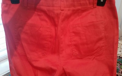 Nice Peach Color Zac & Rachel Size 6 Capri Pants!!! | eBay