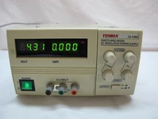 Tenma 72-7295 Bench Power Supply, Single, Adjustable, 1 Output, 0 V, 0 A, 5A
