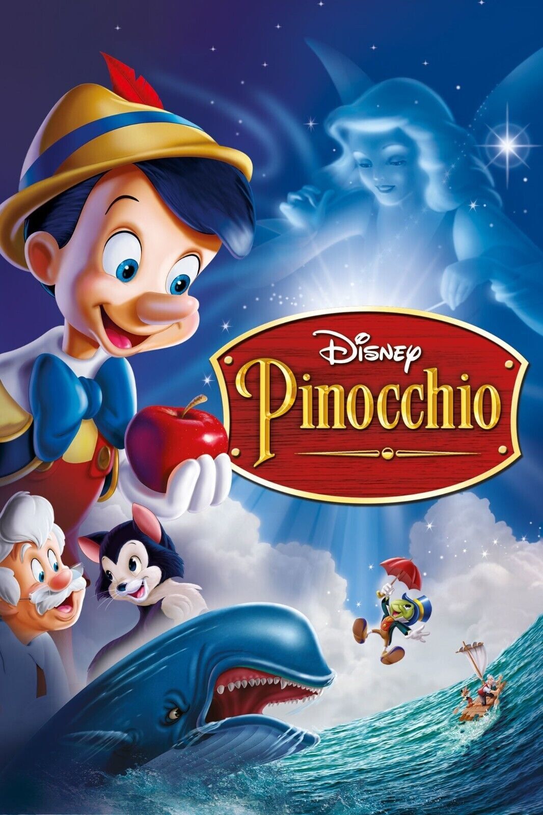 Disney Pinocchio (1940) Movie Poster