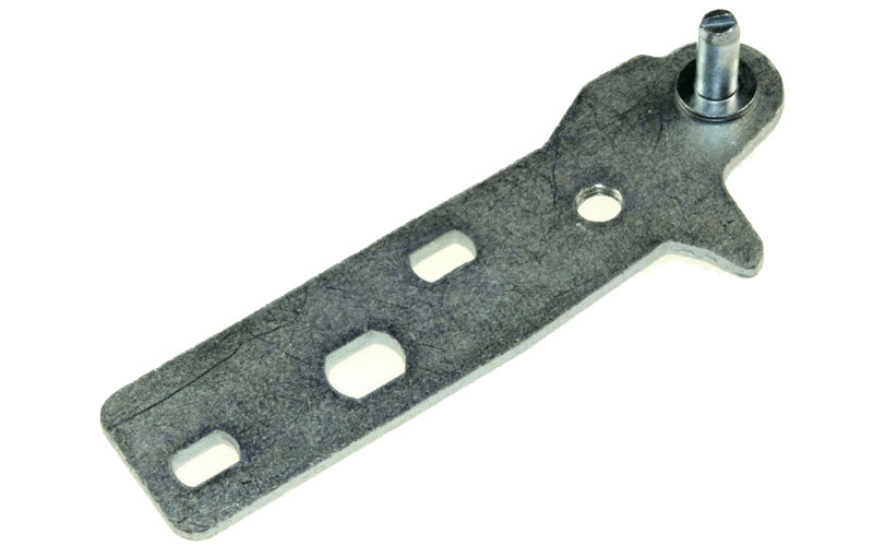 Charnière inférieure droite Candy 49016318 pour réparer une porte de frigo affaissée