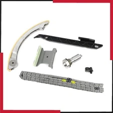 Engine Timing Chain Kit w/Oil Plug Tensioner for Select Buick Chevy Pontiac Mode