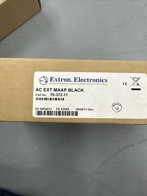 Extron AC EXT MAAP Black 70-372-11 AC Outlet extension cord (B2)