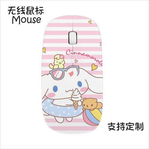 Cinnamoroll Wireless Gaming Mouse USB Receiver Optical Mice Gifts For PC Laptop - Picture 4 of 24