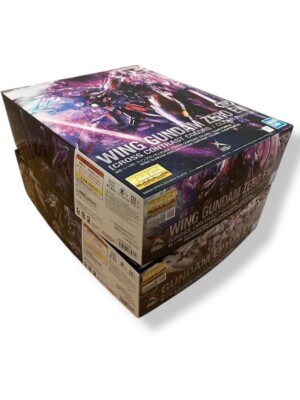 MG 1/100 Wing Gundam Zero EW & Gundam Epyon CROSS CONTRAST COLORS