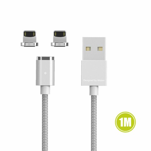 WSKEN Mini 2 Magnetic Micro Type-C Charge Cable For iPhone 12 11 Samsung Android - Picture 32 of 36