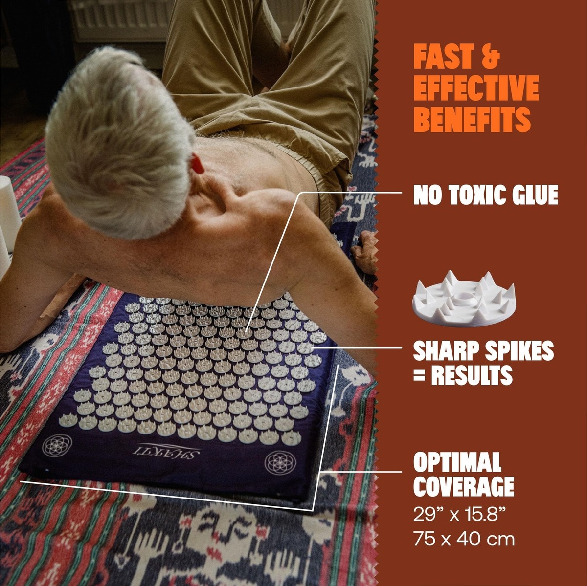 正規品】残1 Shakti Mat インディゴ オーガニックコットン