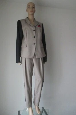 Laurel Hosenanzug, beige, Rückenteil schwarz, Größe 42 - Bild 1 von 4
