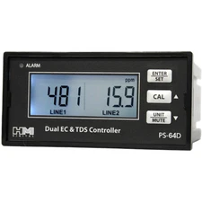Dual Display, Dual Line EC/TDS Monitor : PSC-64D