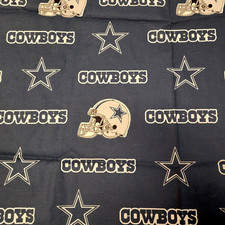 Fabric NFL Dallas Cowboys 6313 One Piece 33" x 36" 25" x 27" Crafting Sewing